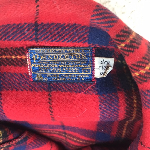 Pendleton vintage USA large jacket used conditions - Picture 2 of 11